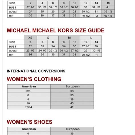 michael kors usa to uk shoe size|Michael Kors shoe size guide.